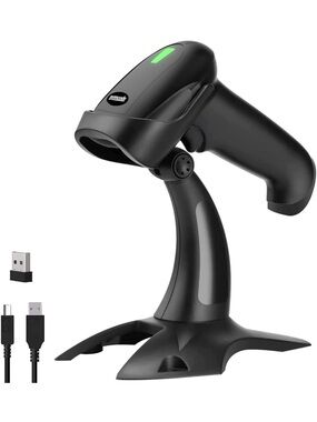 Handheld Black Barcode Scanner - MJ-2030